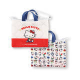 「サンリオ、レトロかわいい“レッスンバッグ”がカプセルトイに！　キルティング生地の懐かしいデザイン」の画像1