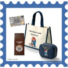 エクセルシオール カフェ「2026 HAPPY BAG」発売へ！　初コラボ“パディントン”のトートバッグやポーチをセットに