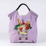 「「紀ノ国屋」×「BALL＆CHAIN」コラボバッグが登場！　個性的でおしゃれな刺しゅうデザイン2種」の画像1