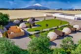 全室富士山ビューの“絶景グランピング施設”山梨に誕生へ！　貸切サウナ2基も用意