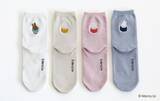 「ミッフィー×「靴下屋」コラボ第3弾登場！　今回は“メラニー”の総柄ソックスなどを展開」の画像1