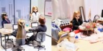 リカちゃんの“日常あるある”に大共感！　「リカちゃんのON／OFF展」に行ってきた＜取材レポ＞