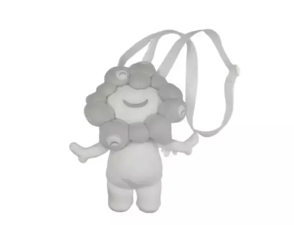 “白ミャクミャク”新グッズが発売決定！　「全身ぬいぐるみポーチ」など全3種