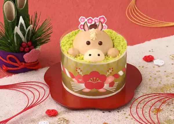 銀座コージーコーナーに“干支スイーツ”が登場！　午をデザインした1人用ケーキなど用意