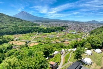山梨“杓子山ゲートウェイキャンプ”にスイート仕様のテント誕生！　全棟が富士山ビュー