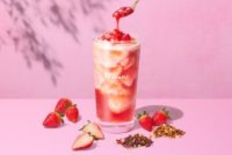 【本日発売】ティー特化「スタバ」春の新作第2弾！　ストロベリー果肉を合わせたフローズンビバレッジ