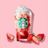 「スタバ新作フラペは「ストロベリー」　20日からチョコレートVer．も登場」の画像1