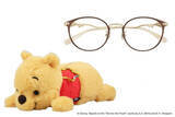 「ディズニー×「Zoff」新作が超かわいい！ 『くまのプーさん』のメガネやぬいぐるみケース登場へ」の画像1