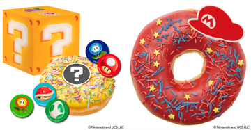 『スーパーマリオ』の世界を表現したドーナツが登場！　「クリスピー・クリーム」で4．8発売