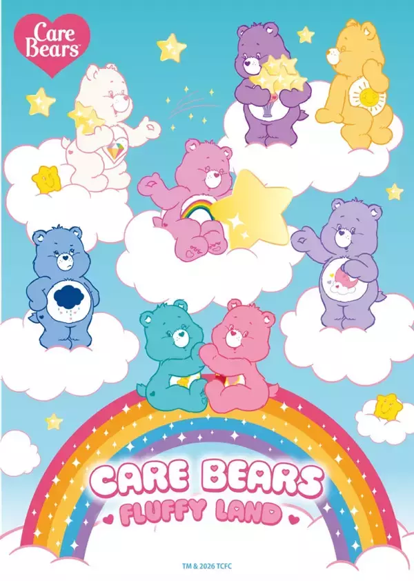 “ケアベア”ポップアップが新宿で開催へ！　人気の「フェイラー」コラボも登場
