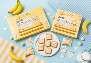『ちいかわ』×「東京ばな奈」コラボ第2弾はクッキーサンド！　限定イラストのトートバッグも登場
