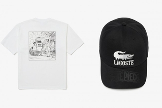 『ONE PIECE』×「LACOSTE」がコラボ！　特別なワニロゴや第1106話の扉絵をデザイン