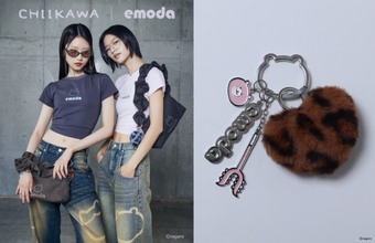 『ちいかわ』×「EMODA」がコラボ！　ミニTシャツやジーンズなど全5種のアイテムを展開