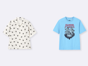 「GU」×『ジョジョの奇妙な冒険』初コラボ！　ジョナサン＆ディオの因縁の始まりがTシャツに