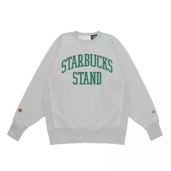 「スタバ」×「ビームス」プロジェクトに新作！　Champion別注のスウェットシャツが登場