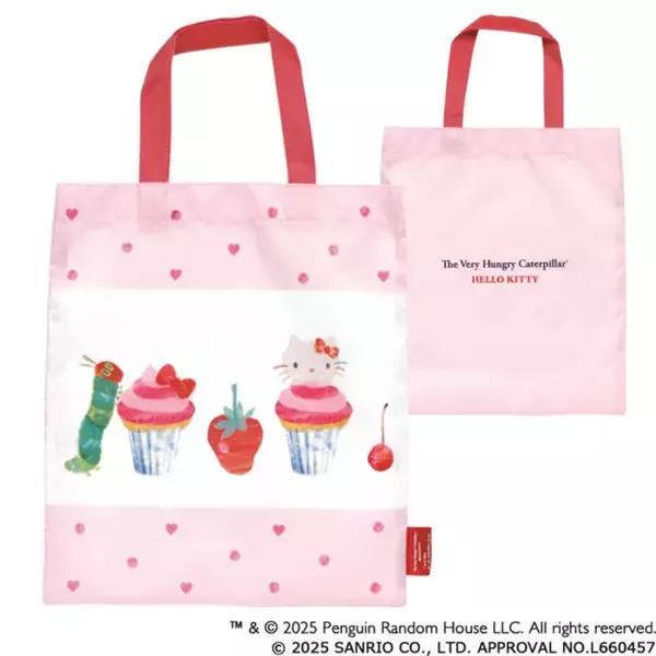 ハローキティ×『はらぺこあおむし』カプセルトイ第2弾！　新デザインの「トートバッグ」など登場