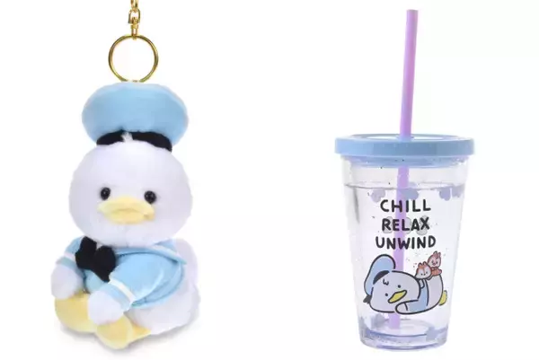 ディズニーストア、ドナルドの誕生日を記念した新グッズ登場！　脱力ポーズのぬいぐるみなど展開