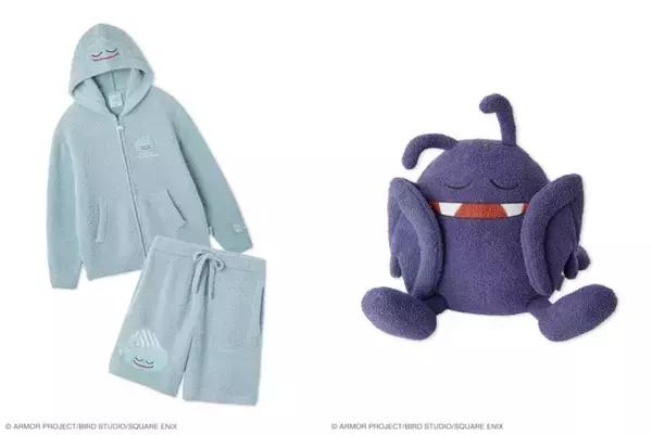 『ドラゴンクエスト』×「ジェラピケ」が初コラボ！　寝ているモンスターたちを描いた全56アイテム登場