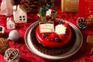 スヌーピーのクリスマスケーキが今年も登場！　チョコ×ベリーのぜいたくな味わい