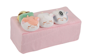 『とっとこハム太郎』の一番くじが登場！　ラストワン賞は“口がはむはむ”する「フェイスクッション」