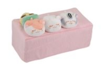 『とっとこハム太郎』の一番くじが登場！　ラストワン賞は“口がはむはむ”する「フェイスクッション」