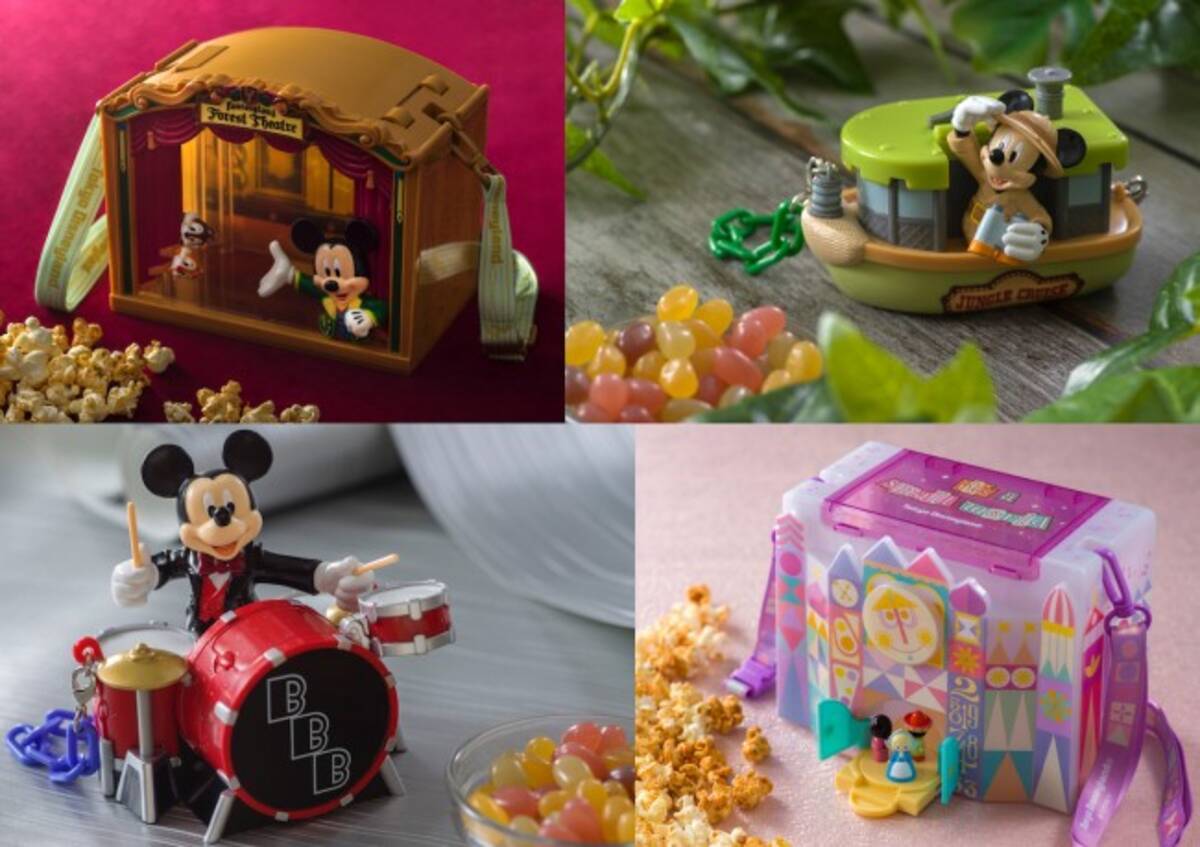 Tdr 新ポップコーンバケット 登場 パーク施設モチーフのミニスナックケースも 21年4月1日 エキサイトニュース