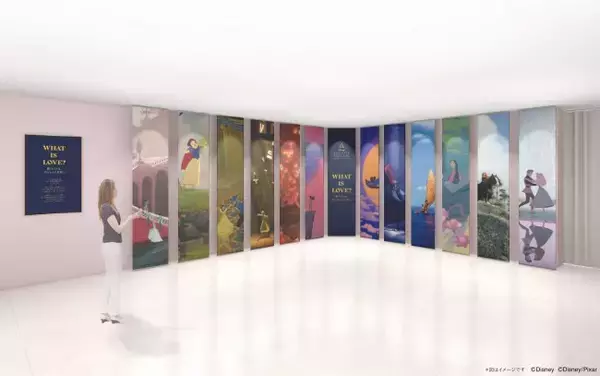 ディズニープリンセスの“愛”を五感で体験！　物語の世界観に没入できる展示会