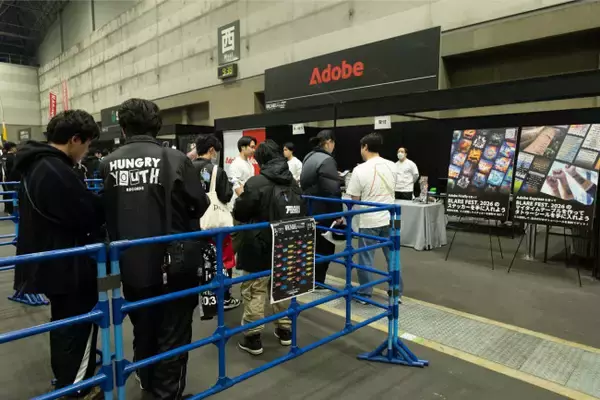 「coldrain主催フェス「BLARE FEST. 2026」にアドビが協賛ブース初出展！　世界に一つだけのデザインを作成できる体験に反響」の画像