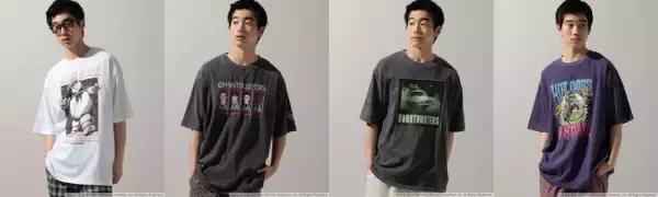 「niko and ...」×名作映画のコラボTシャツが登場！ 『ゴーストバスターズ』など全16種類を展開