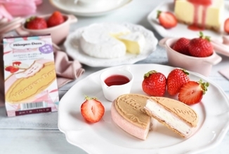 ハーゲンダッツ新作は「ストロベリーチーズケーキ」　春にぴったりの爽やかな味わい
