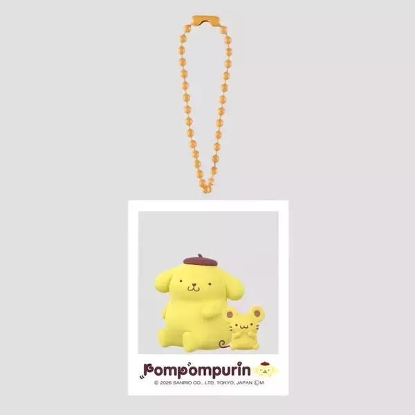 ポムポムプリンの“新作カプセルトイ”が超かわいい！　一緒にお出かけの思い出が作れる全6種