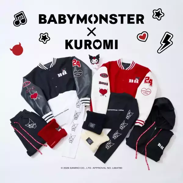 BABYMONSTER×クロミのモンスター級コラボが実現！　トートバッグなど限定アイテムが登場