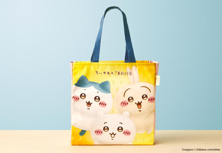 『ちいかわ』×「東京ばな奈」トートバッグが単品で登場！　キラキラ瞳の限定イラストをデザイン