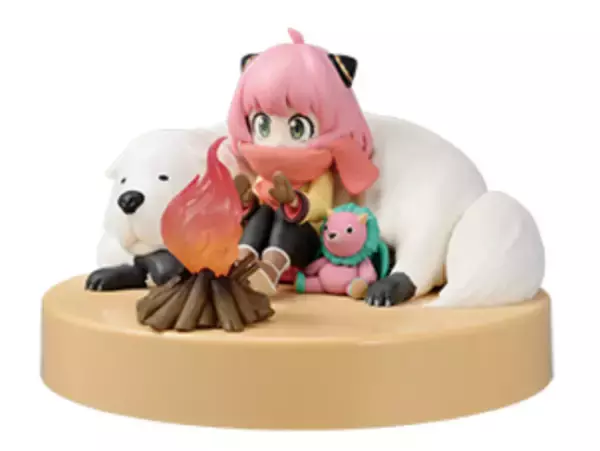 『SPY×FAMILY』一番くじに新作登場！　シリーズ初の「焚火ライトフィギュア」など展開
