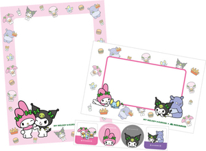 マイメロディ＆クロミが「モスワイワイセット」の“おもちゃ”に！　おてがみセットなど全5種展開