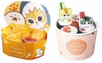 『mofusand』×「くら寿司」が初コラボ！　“お寿司姿”の描き下ろしグッズなど展開