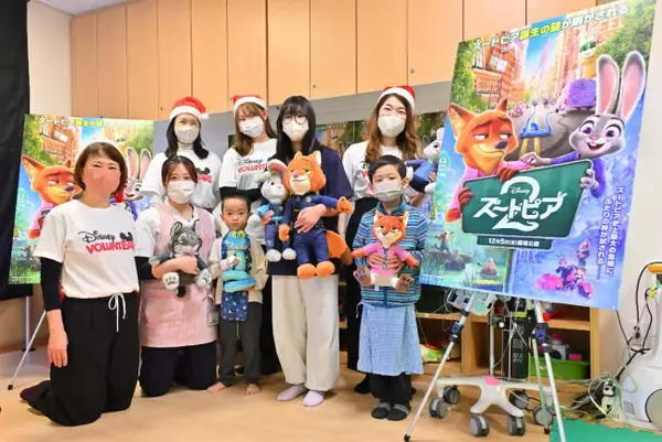 『ズートピア２』クリスマスに子ども病院で異例の特別上映　会場大喜び