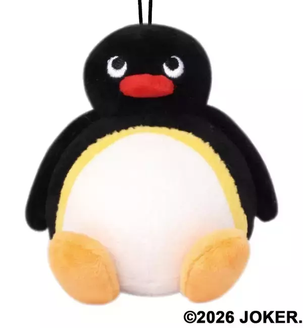 『ピングー』の“ふわふわぬいぐるみ”がカプセルトイに登場！　愉快な表情のポーチも展開