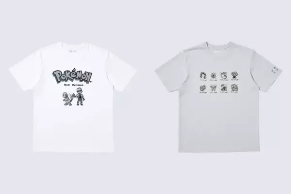 『ポケモン』×ユニクロ「UT」第2弾発表！　ゲームドットで表現された特別なTシャツがラインナップ