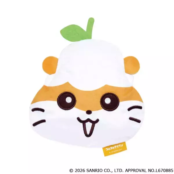 “コロコロクリリン”のポーチがカプセルトイに登場！　ふわふわフェイスデザインなど全6種