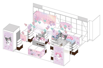 東京駅に“マイメロディ50周年＆クロミ20周年”限定グッズが集結！　フォトスポットも登場