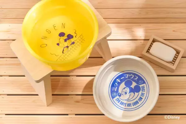 大江戸温泉物語オリジナル「ディズニーアイテム」が初登場！　お風呂バッグやキーチャームなど展開