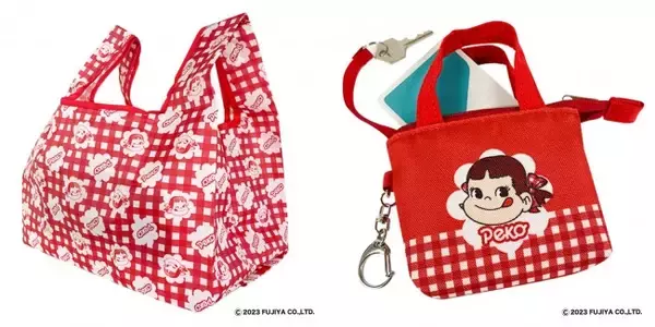 郵便局で”ペコちゃんのグッズ”発売へ！　真っ赤なカラーがかわいい「エコバッグ」など登場