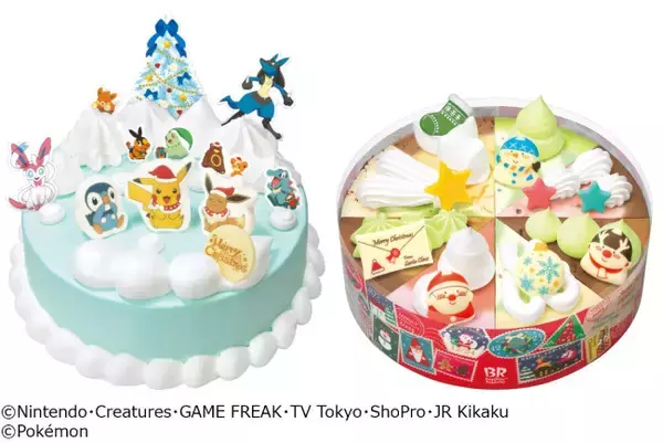 サーティワン「クリスマスケーキ」の予約開始！ 『ポケモン』や『トイ・ストーリー』などコラボ商品が充実