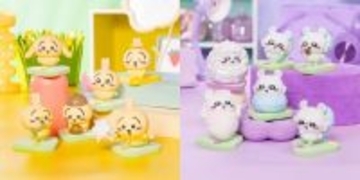 『ちいかわ』新フィギュア発売決定！　うさぎ＆モモンガだらけの2種類を展開