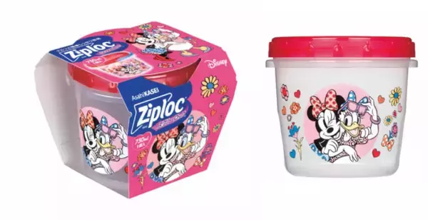 ディズニー「サランラップ」＆「ジップロック」に新作登場！　ミッキーやミニーの春らしいデザイン