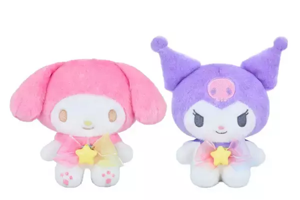 サンリオ“星がテーマ”のナムコ限定プライズ登場！　オーロラリボンの「ぬいぐるみ」など展開
