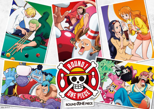 ROUND1×『ONE PIECE』コラボ、初の日米同時開催へ！　描き下ろしイラスト使用のグッズやカードパックを展開