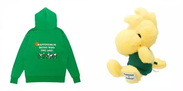 スタバ」×『PEANUTS』第2弾アイテム発売！ ウッドストックのぬいぐるみ 