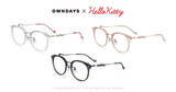 「ハローキティ×「オンデーズ」が初コラボ！　かわいいリボンや耳付きの“アイウェア”など展開」の画像1
